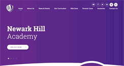 Desktop Screenshot of newarkhillschool.co.uk